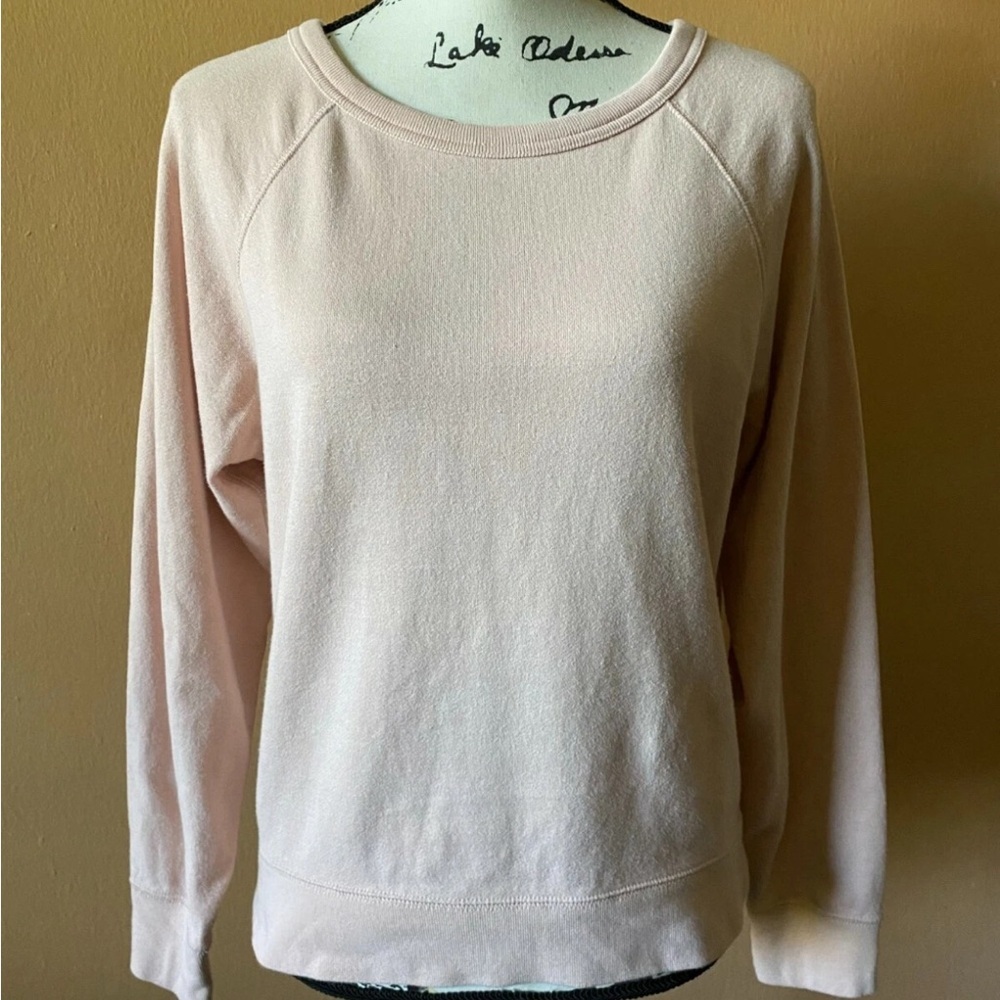 Everlane Dusty Rose Long Sleeve Top